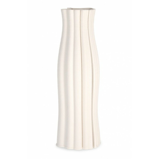 Vaza flori ceramica bej Haylee 16x46.5 cm