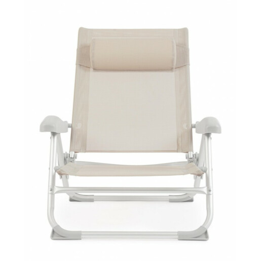 Set 6 scaune gradina gri Cayo II 57x85x73 cm