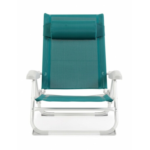 Set 6 scaune gradina turcoaz Cayo 57x85x73 cm