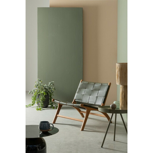 Veioza metal rafie natur Kanda 23x59 cm