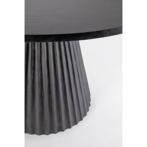 Masa lemn mango negru Orissa 120x76 cm