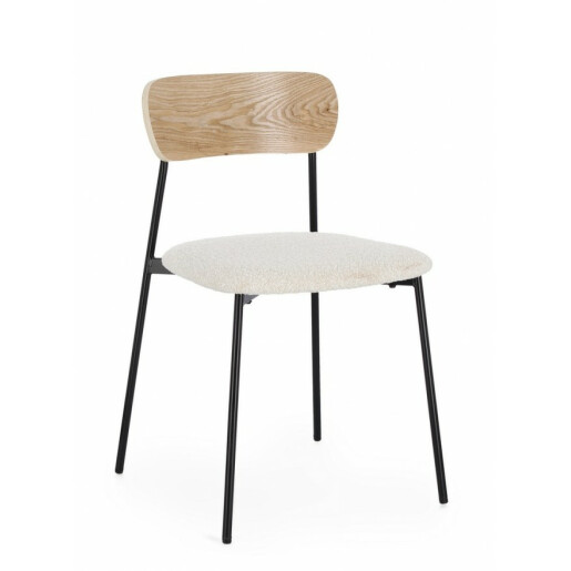 Set 2 scaune multicolor Genevieve 46x49x76.5 cm