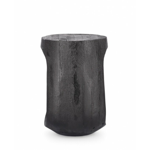 Masuta lemn mango negru Lopez 33x45 cm