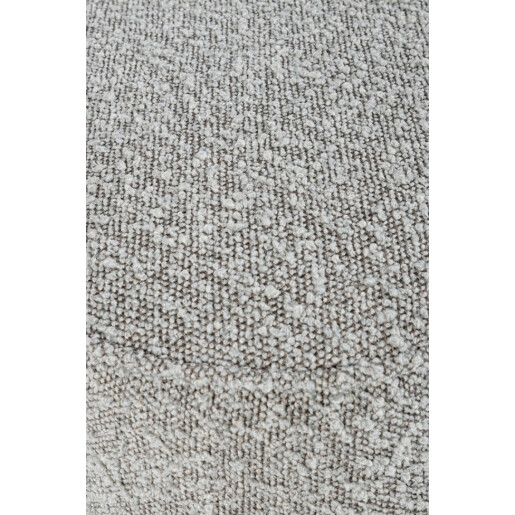 Taburet textil gri Cointa 40x40x45 cm