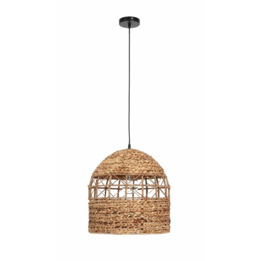 Lustra din iarba de mare natur Malawi, 40W, Ø 45.5 cm x 50 h
