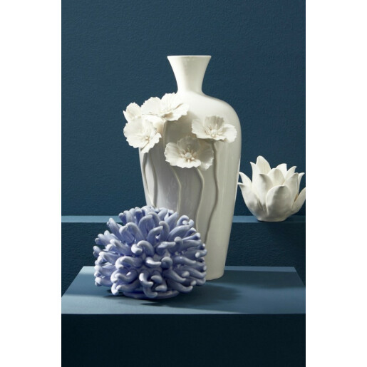 Set 2 decoratiuni Arici de Mare portelan 15x13 cm