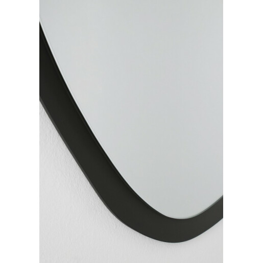 Oglinda perete mdf negru Asteroid 51x1x79 cm