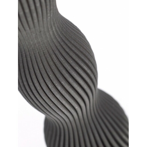 Vaza flori ceramica gri Svenna 9x28 cm