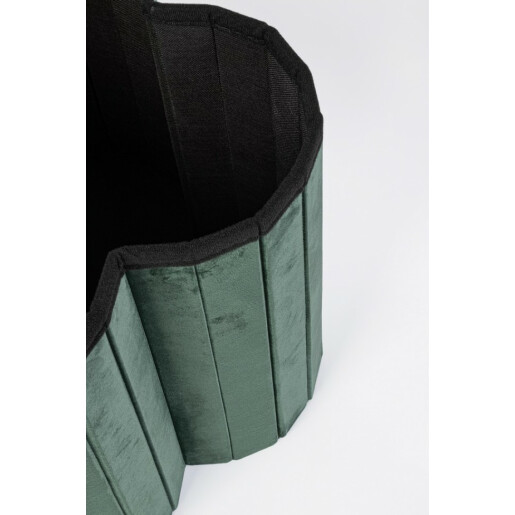 Taburet catifea verde Jocelyn 40x40x40 cm
