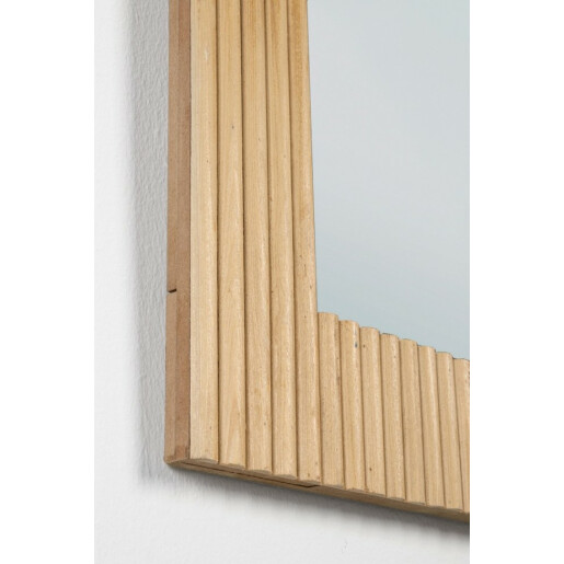 Oglinda lemn natur Charley 60x1.8x80 cm