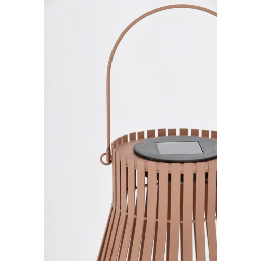 Lampa solara otel caramiziu 24x26-38 cm