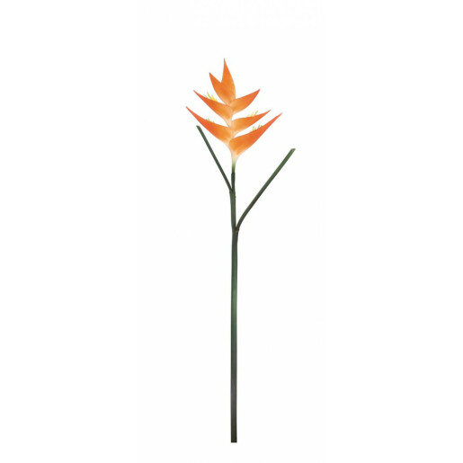 Set 12 plante artificiale verzi portocalii 86 cm