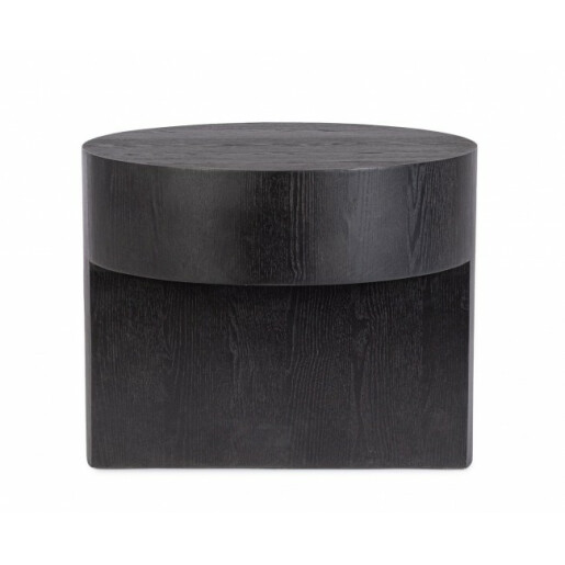 Masuta mdf negru Stanwood 50x40 cm