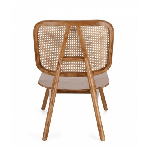 Fotoliu lemn rattan maro Yves 67x80x91.5 cm