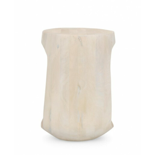 Masuta lemn mango natur Lopez 33x45 cm