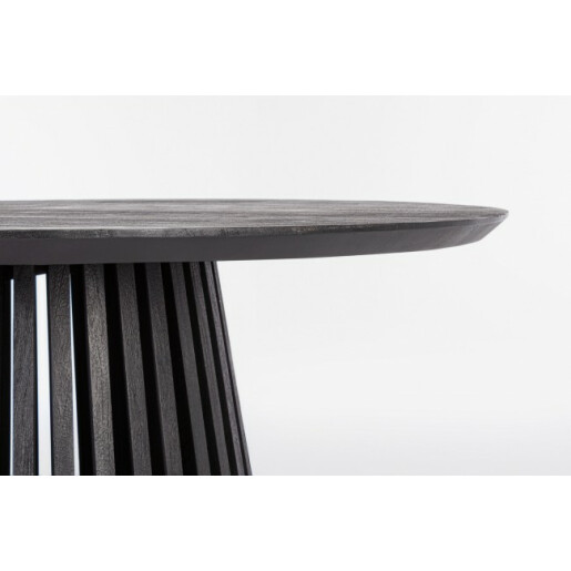 Masa lemn mango negru Nassor 130x75 cm
