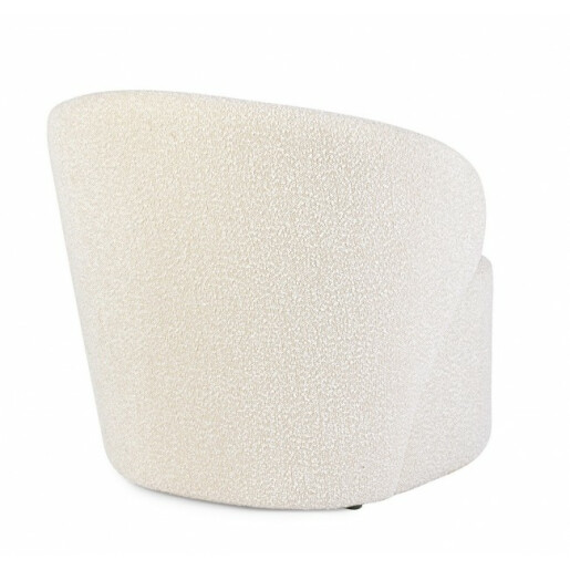 Fotoliu textil crem Babila 79.5x75.5x72 cm