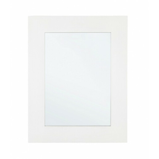 Oglinda perete lemn alb Tiziano 72x3x92 cm