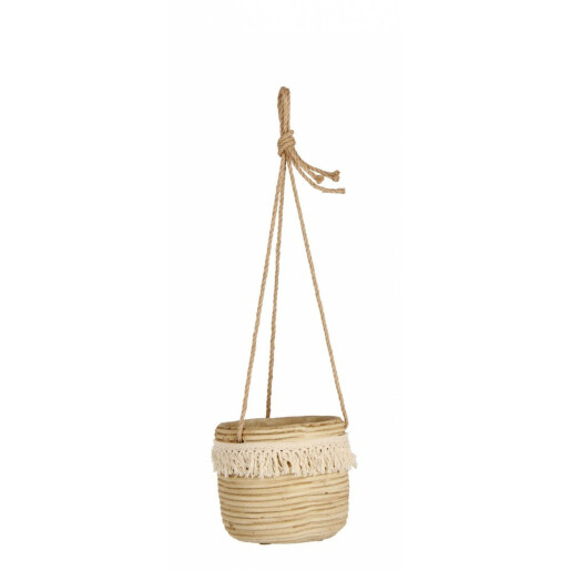 Set 8 ghivece flori ciment natur DC 15.5x14.5 cm
