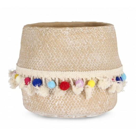 Ghiveci flori ciment Venezuela 23x22.5x20 cm