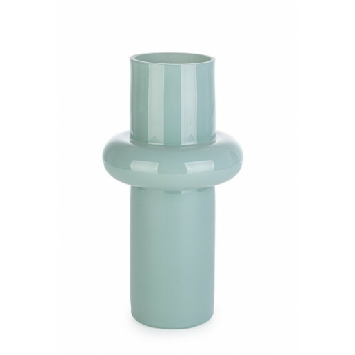 Vaza flori sticla verde Eirik 13x25 cm