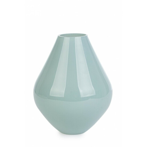 Vaza flori sticla verde Klair 17.5x21.5 cm