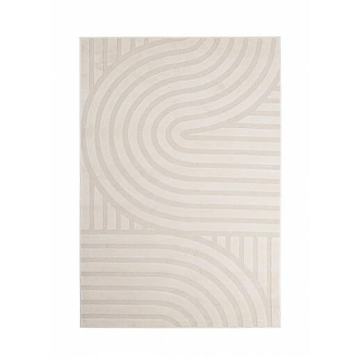 Covor textil crem Zina 160x230x0.9 cm
