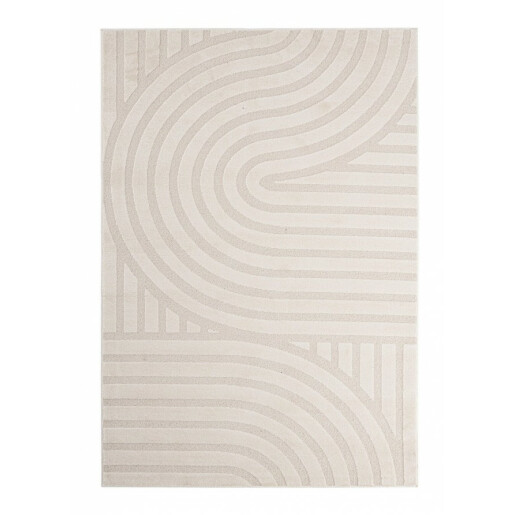 Covor textil crem Zina 200x290x0.9 cm