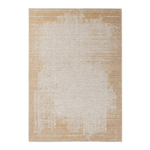 Covor textil galben crem Silva 200x290x0.3 cm