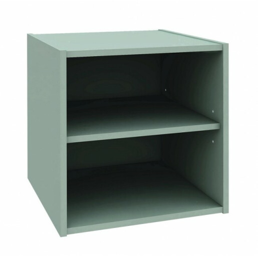 Raft pardoseala 1 polita mdf verde 35x35x35 cm