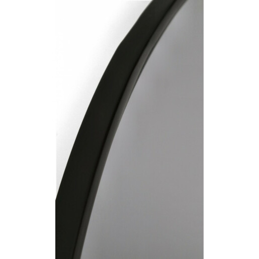 Oglinda fumurie otel negru Planet 50x1.5 cm