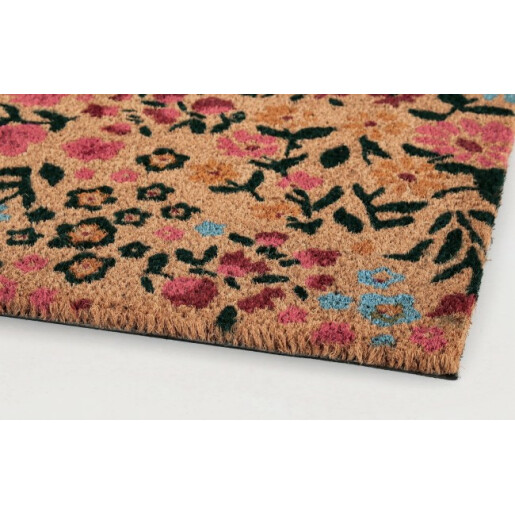 Covoras intrare casa Floral 40x60x1.5 cm