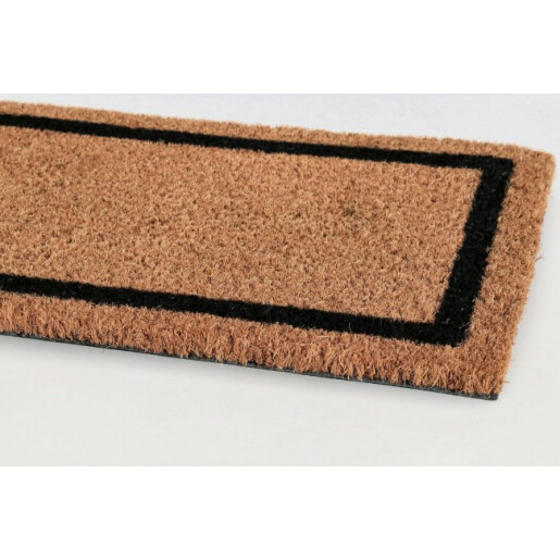 Covoras intrare casa natur negru 25x75x1.5 cm
