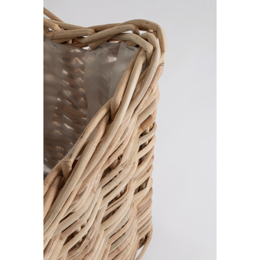 Cos depozitare ratan natur Haris 100x52x65 cm