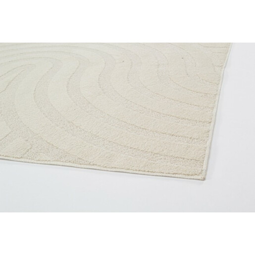 Covor textil crem Zina 160x230x0.9 cm