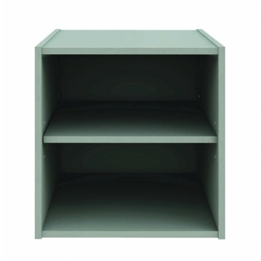 Raft pardoseala 1 polita mdf verde 35x35x35 cm