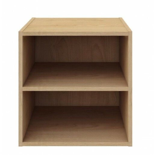 Raft pardoseala 1 polita mdf natur 35x35x35 cm