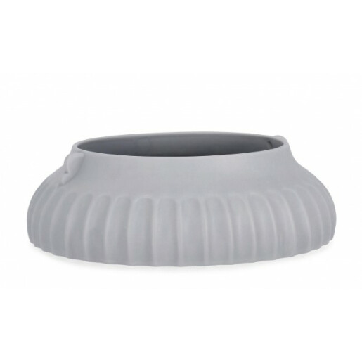Bol decorativ ceramica albastra Juzo 33x10 cm