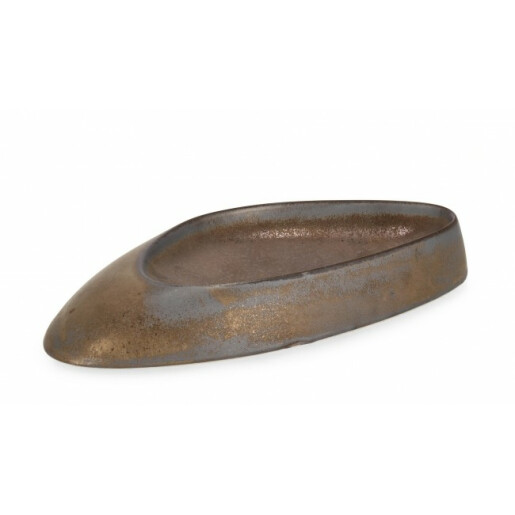 Set 6 boluri decorative portelan bronz Ryo 30x15.5x4.5 cm