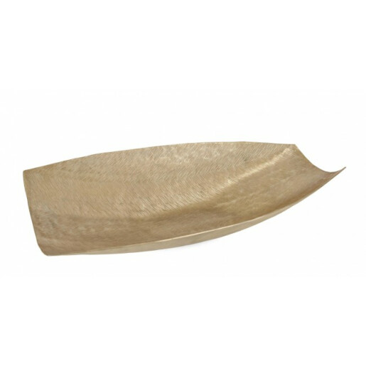 Set 4 tavi decorative aluminiu auriu 44.5x24x9 cm
