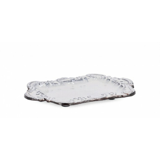 Set 6 platouri aluminiu 18.5x12.5x1.5 cm