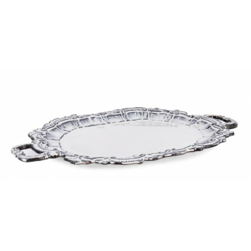 Set 4 platouri aluminiu 33x20.5x2 cm