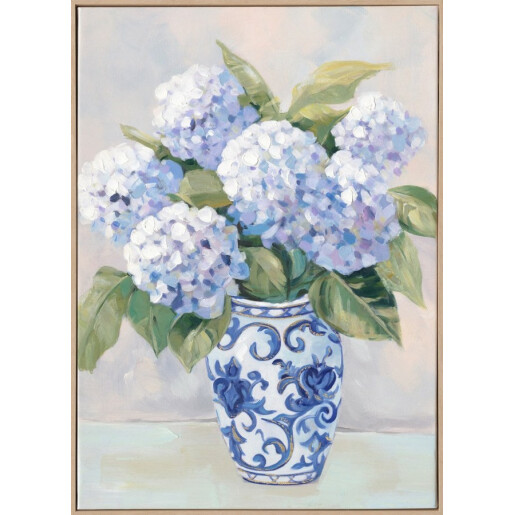 Tablou canvas Hortensii I 50x3.7x70 cm