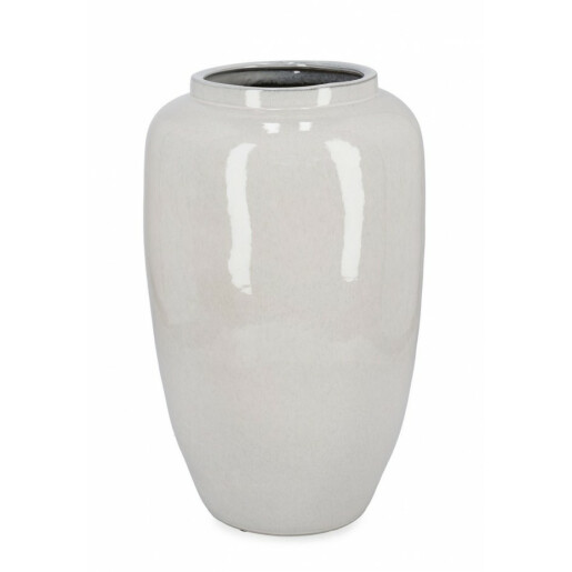 Vaza flori ceramica bej Jia 38x60 cm