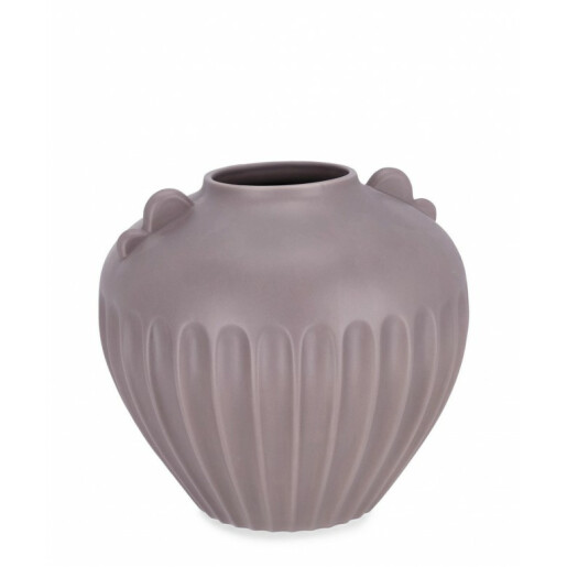 Vaza flori ceramica maro Juzo 27x24 cm
