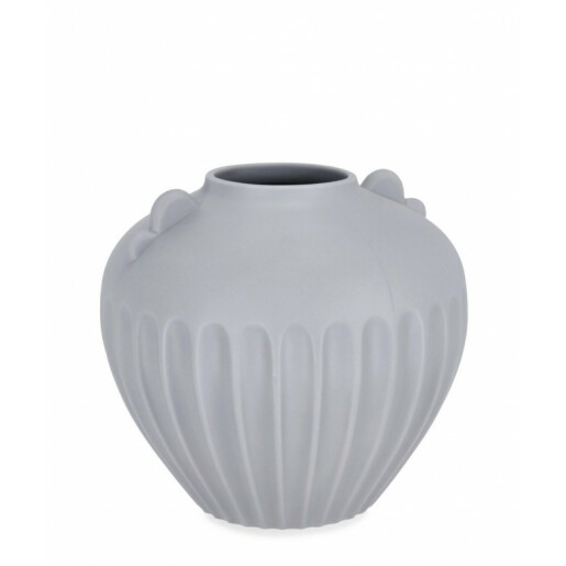 Vaza flori ceramica albastra Juzo 27x24 cm