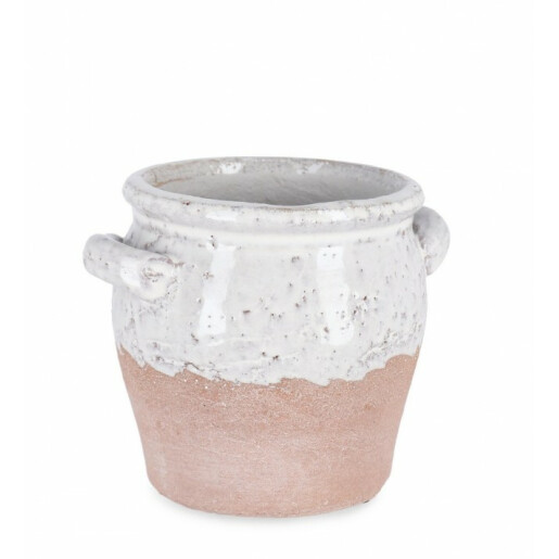 Set 8 ghivece flori teracota Anfora 19.5x15.5x15 cm