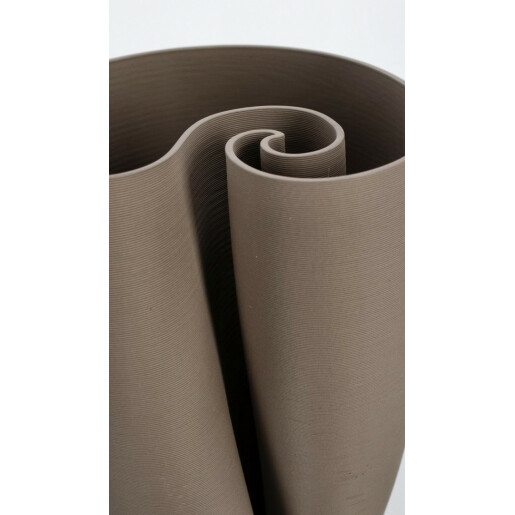 Vaza flori ceramica taupe Maeli 20x23x33.5 cm