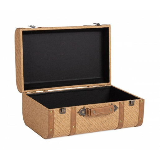 Set 3 valize depozitare Adelasia 40x22.5x17 cm; 45x28.5x20.5 cm; 50x35x24.5 cm