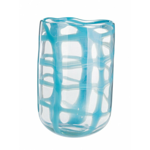 Vaza flori sticla Grus 21x30 cm